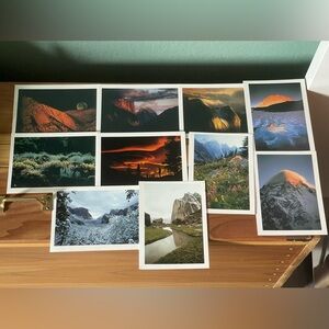 Lot of 10 Nature Unposted Postcards 1986